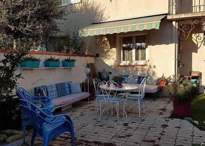 Belle Climatisee Avec Jardin Dans Village Charmand A 10min De La !!! Villa *